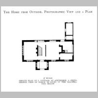 Blomfield, Reginald, Cottage at Apethorpe, Ground plan,  Sparrow (ed.), The Modern Home.jpg